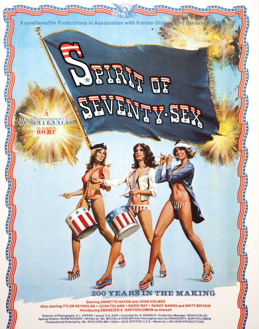 Spirit of Seventy Sex + Teeny Buns Limited Edition Vinegar Syndrome Blu-Ray [NEW] [SLIPCOVER]