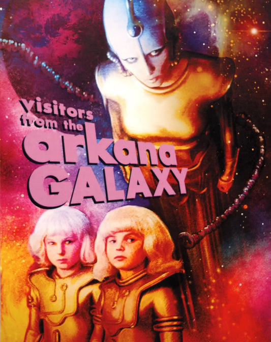 Visitors from the Arkana Galaxy Limited Edition Deaf Crocodile Blu-Ray [NEW] [SLIPCOVER]