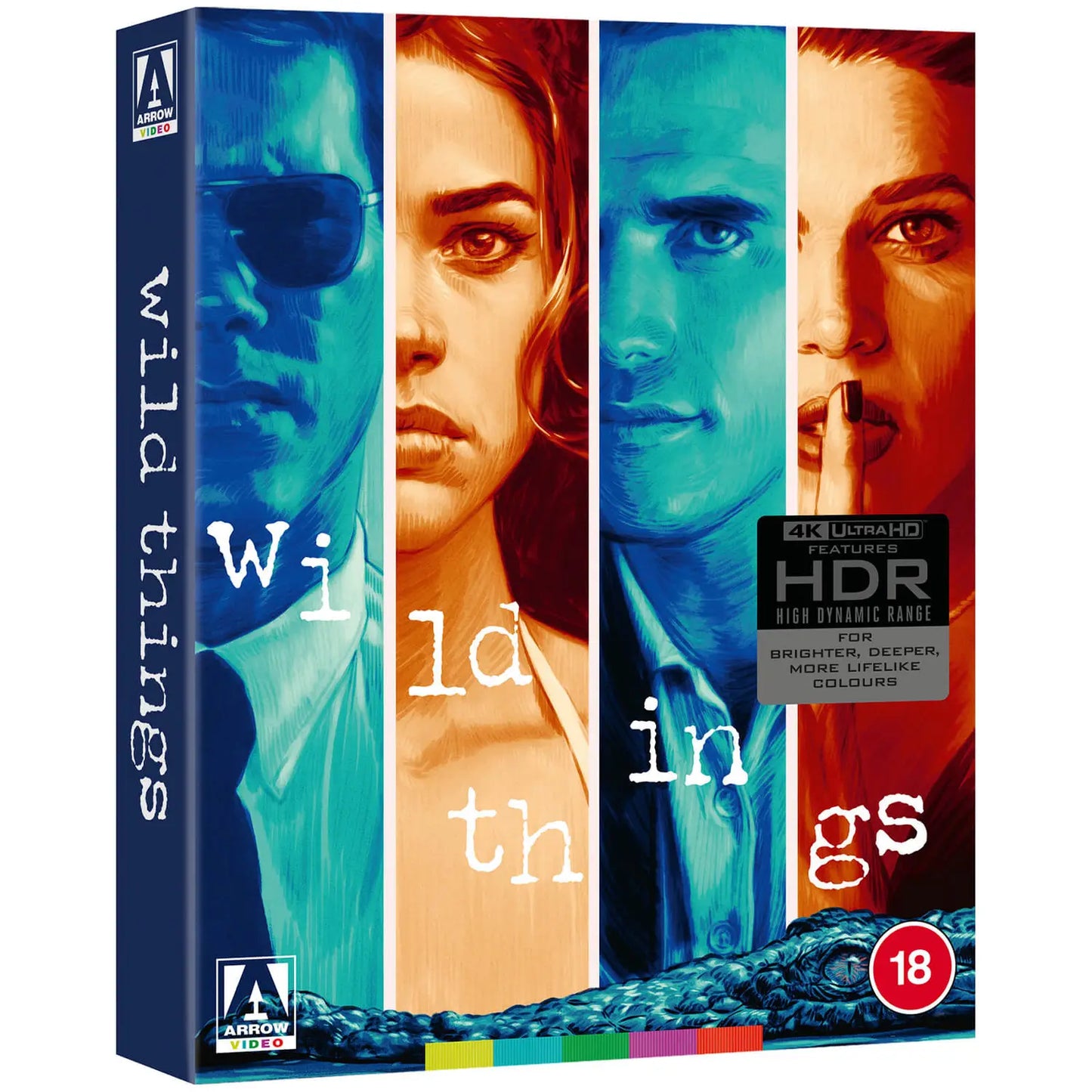 Wild Things Limited Edition Arrow Video 4K UHD [NEW] [SLIPCOVER]