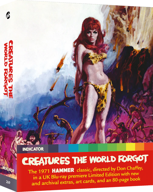 Creatures the World Forgot Limited Edition Indicator Powerhouse Blu-Ray [NEW] [SLIPCOVER]