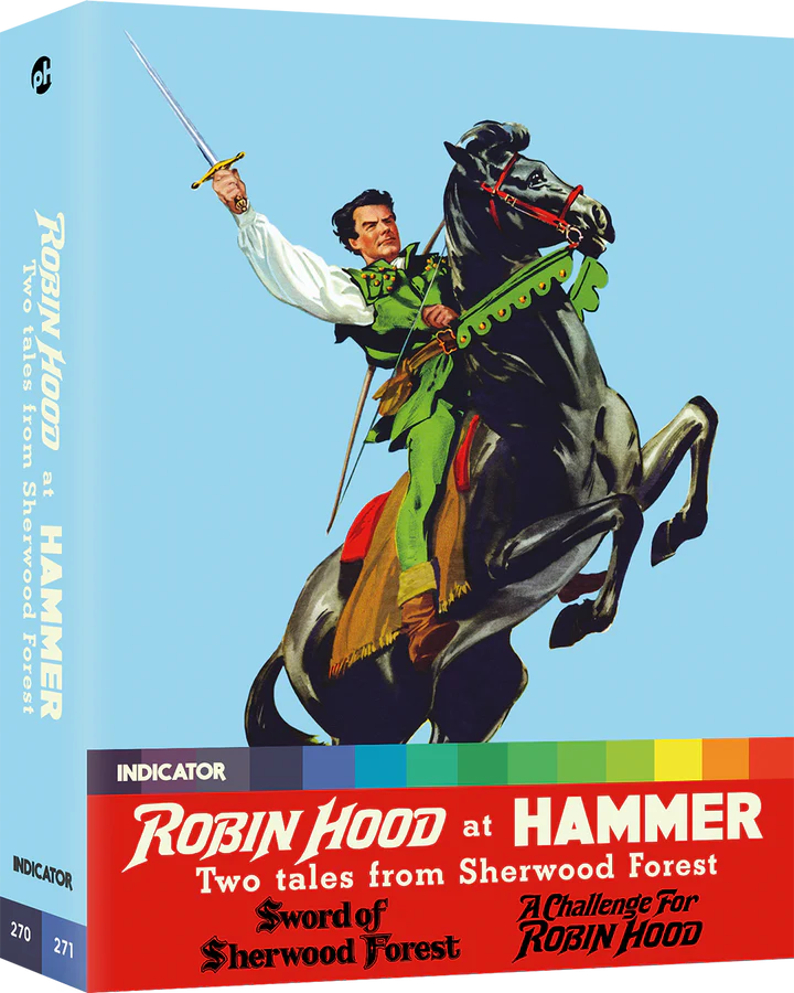 Robin Hood at Hammer: Two Tales from Sherwood Forest Limited Edition Indicator Powerhouse Blu-Ray Box Set [NEW]