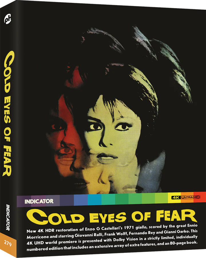 Cold Eyes of Fear Limited Edition Indicator Powerhouse 4K UHD [NEW] [SLIPCOVER]