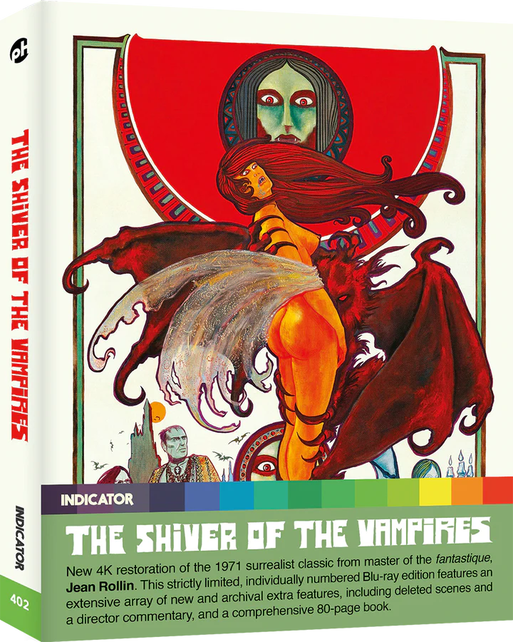 The Shiver Of The Vampires Limited Edition Indicator Powerhouse Blu-Ray [NEW] [SLIPCOVER]