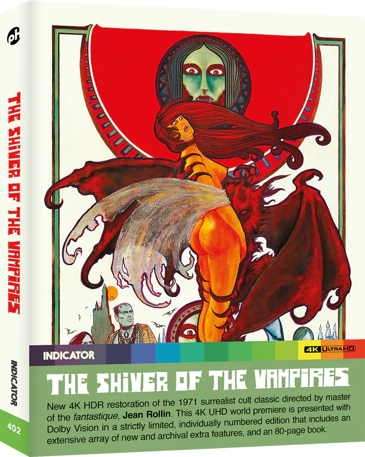 The Shiver Of The Vampires Limited Edition Indicator Powerhouse 4K UHD [NEW] [SLIPCOVER]