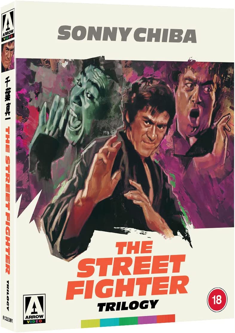 The Street Fighter Trilogy Limited Edition Arrow Video Blu-Ray [NEW] [SLIPCOVER]