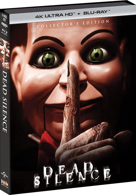 Dead Silence Scream Factory 4K UHD/Blu-Ray [NEW] [SLIPCOVER]