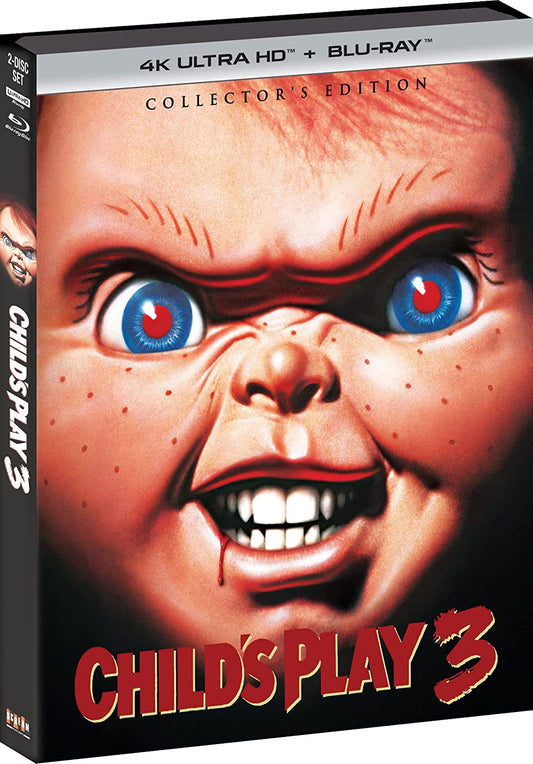 Childs Play 3 Scream Factory 4K UHD/Blu-Ray [NEW] [SLIPCOVER]