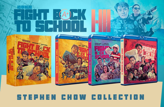 Fight Back To School Trilogy Deluxe Limited Edition 88 Films Blu-Ray Box Set [NEW]