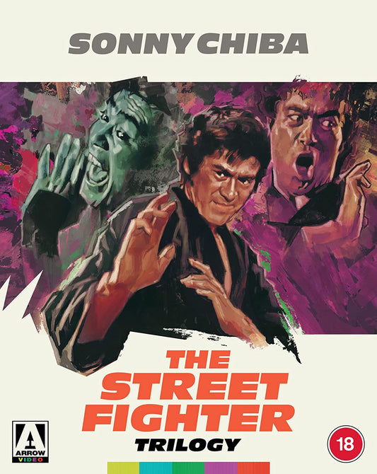 The Street Fighter Trilogy Limited Edition Arrow Video Blu-Ray [NEW] [SLIPCOVER]