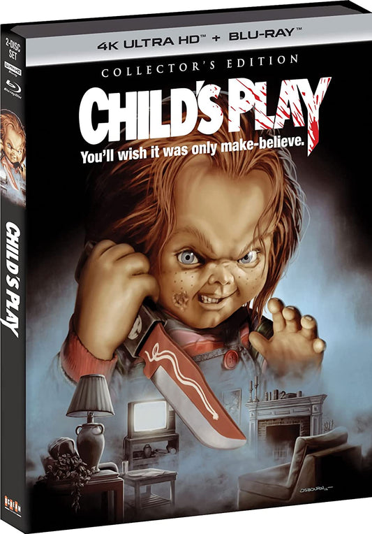 Child's Play Scream Factory 4K UHD/Blu-Ray [NEW] [SLIPCOVER]