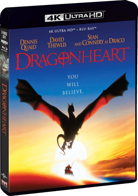Dragonheart Shout Factory 4K UHD/Blu-Ray [NEW]