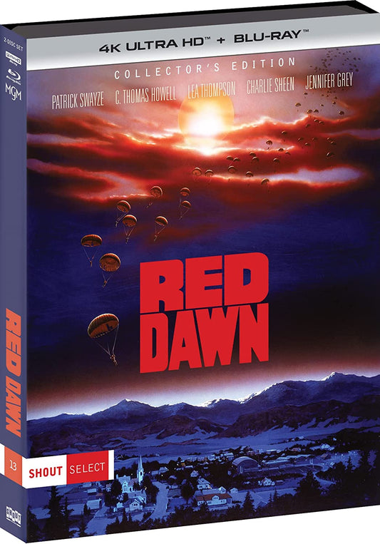 Red Dawn Shout Factory 4K UHD/Blu-Ray [NEW] [SLIPCOVER]