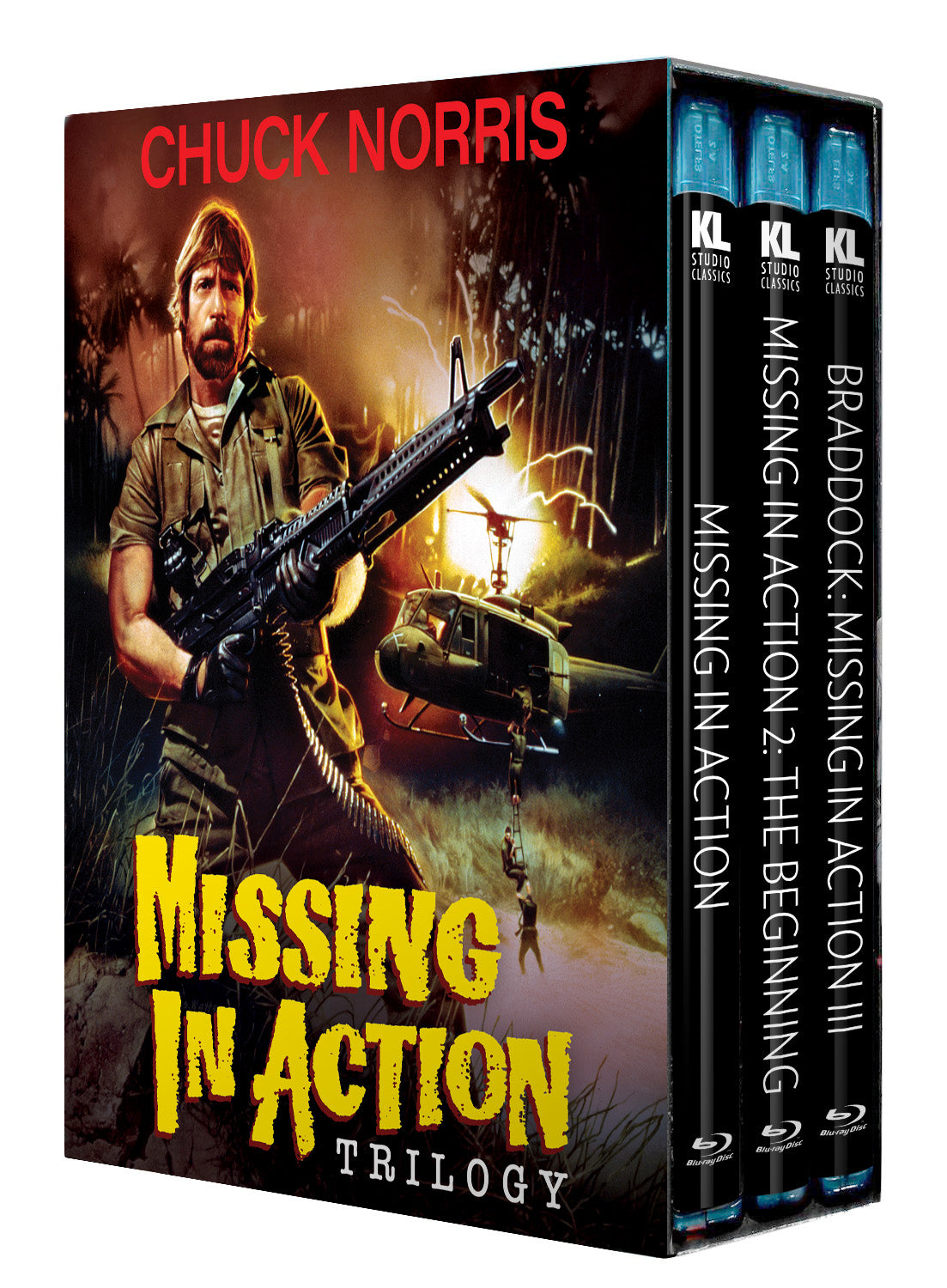 Missing in Action: Trilogy Kino Lorber Blu-Ray Box Set [NEW]