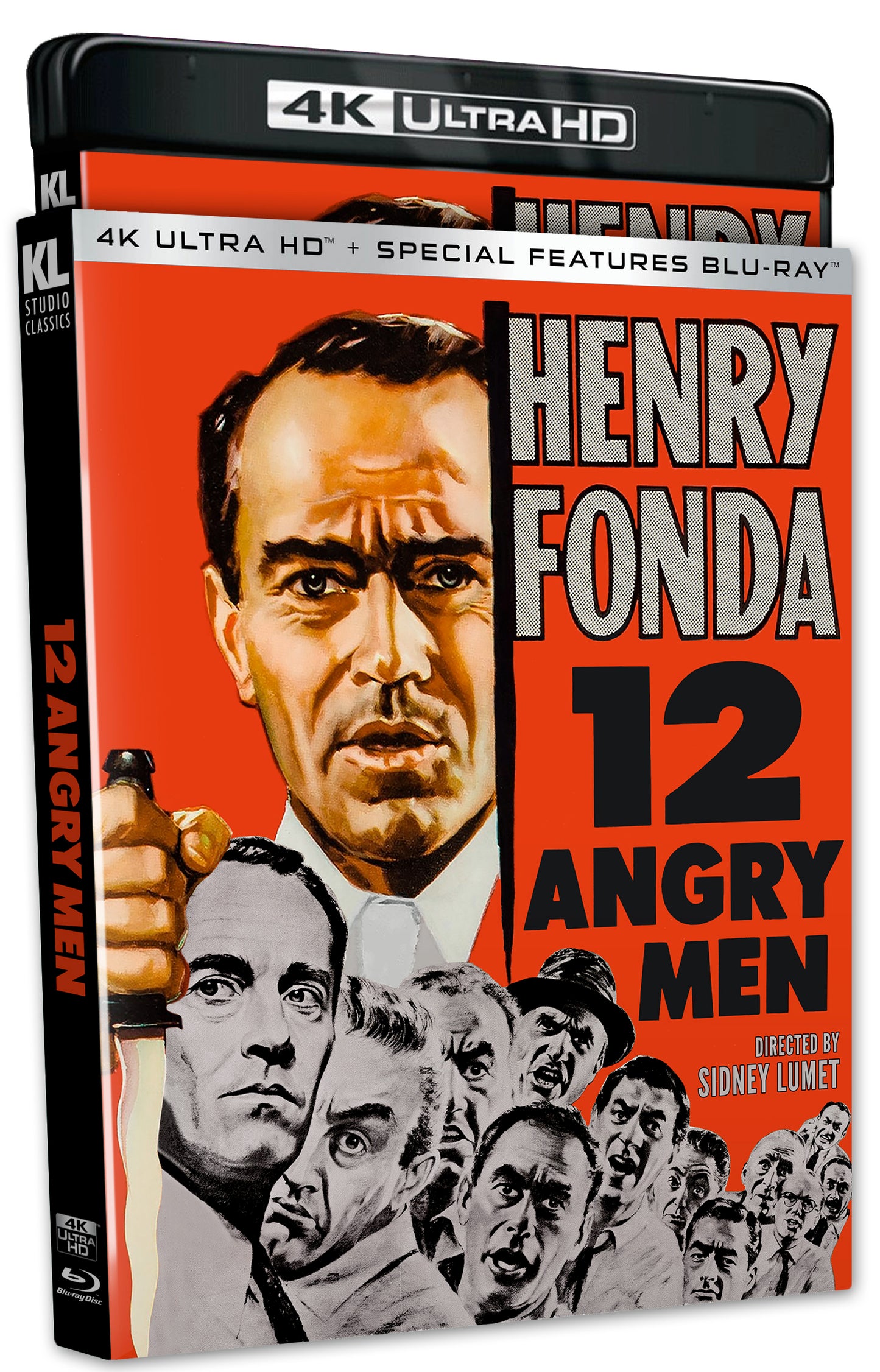 12 Angry Men Kino Lorber 4K UHD/Blu-Ray [NEW] [SLIPCOVER]
