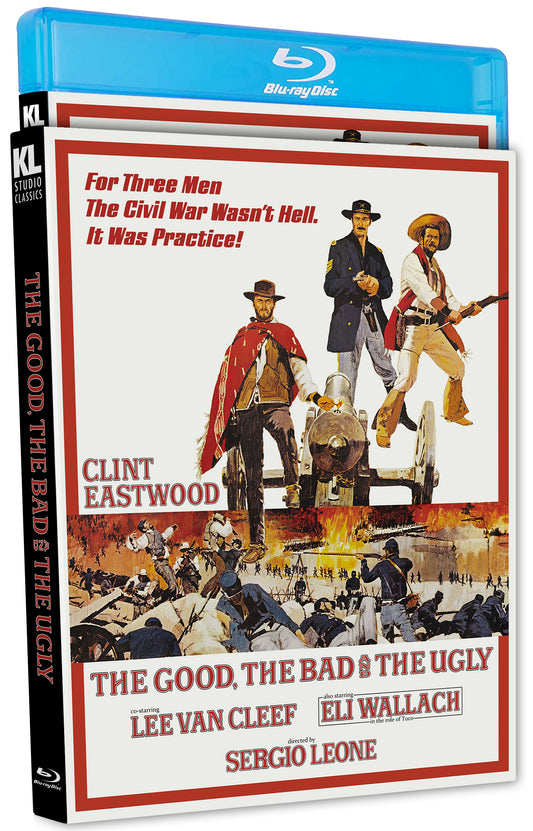 The Good, the Bad and the Ugly Kino Lorber Blu-Ray [NEW] [SLIPCOVER]