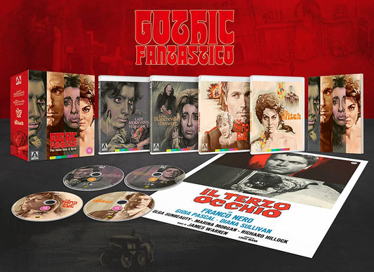 Gothic Fantastico: Four Italian Tales Of Terror Limited Edition Arrow Video Blu-Ray Box Set [NEW]