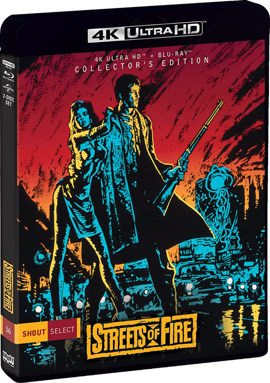 Streets of Fire Shout Factory 4K UHD/Blu-Ray [NEW]