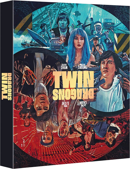 Twin Dragons Deluxe Limited Edition 88 Films Blu-Ray [NEW] [SLIPCOVER]