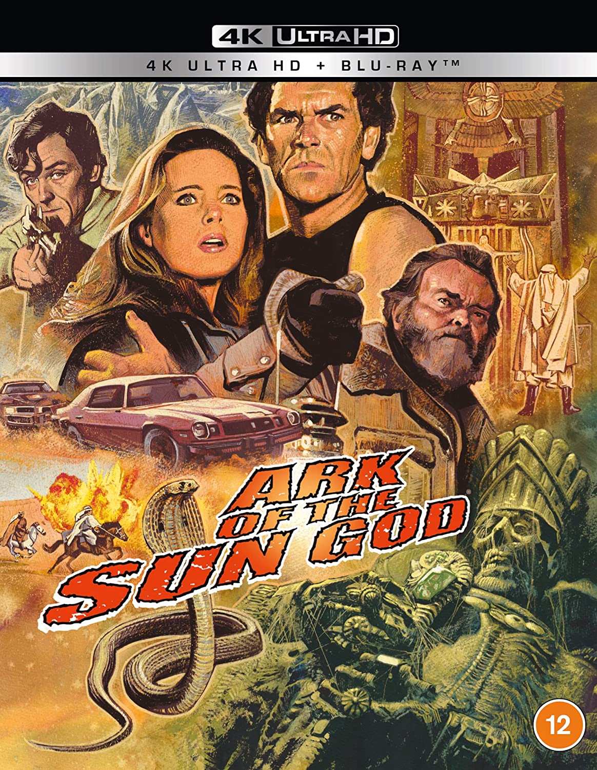 Ark of the Sun God Limited Edition 88 Films 4K UHD/Blu-Ray [NEW] [SLIPCOVER]