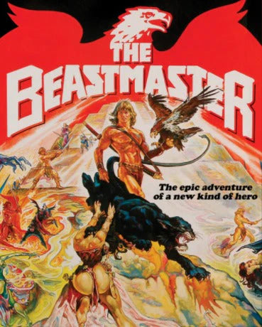 The Beastmaster Limited Edition Vinegar Syndrome 4K UHD/Blu-Ray [NEW] [SLIPCOVER]