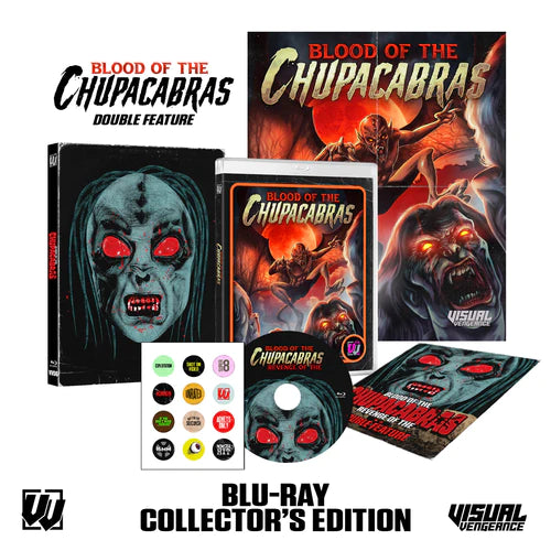 Blood of the Chupacabras Limited Edition Visual Vengeance Blu-Ray [NEW] [SLIPCOVER]