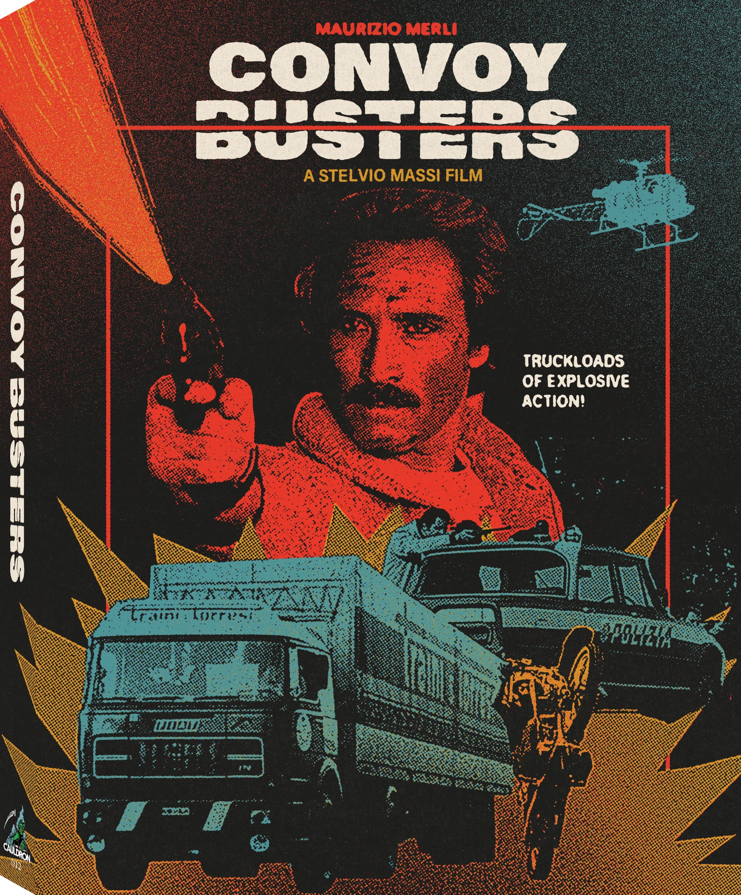 Convoy Busters Limited Edition Cauldron Films Blu-Ray [NEW] [SLIPCOVER]