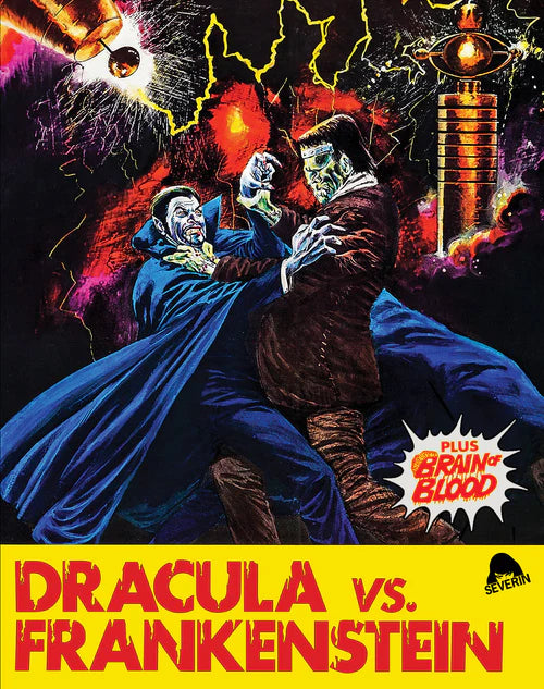 Dracula Vs. Frankenstein / Brain Of Blood Severin Films Blu-Ray [NEW] [SLIPCOVER]