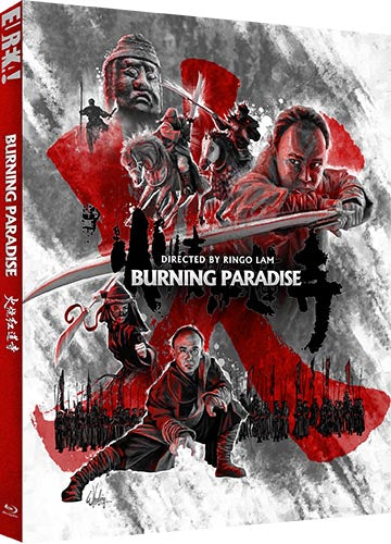 Burning Paradise Limited Edition Eureka Video Blu-Ray [NEW] [SLIPCOVER]