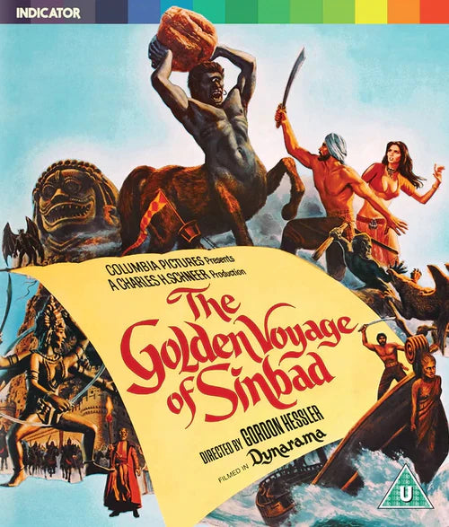 The Golden Voyage of Sinbad Indicator Powerhouse Blu-Ray [NEW]
