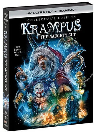 Krampus: The Naughty Cut Scream Factory 4K UHD/Blu-Ray [NEW] [SLIPCOVER]
