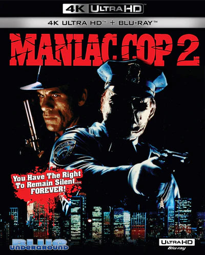 Maniac Cop 2 Blue Underground 4K UHD/Blu-Ray [NEW]