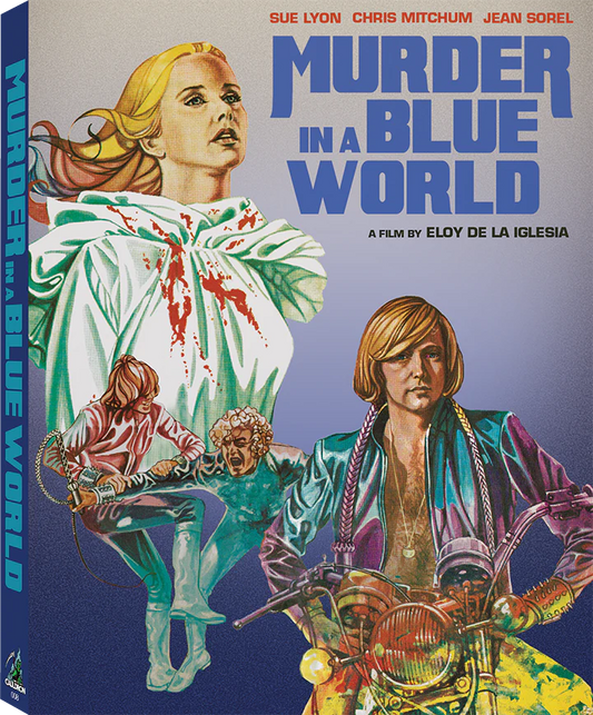 Murder in a Blue World Limited Edition Cauldron Films Blu-Ray [NEW] [SLIPCOVER]
