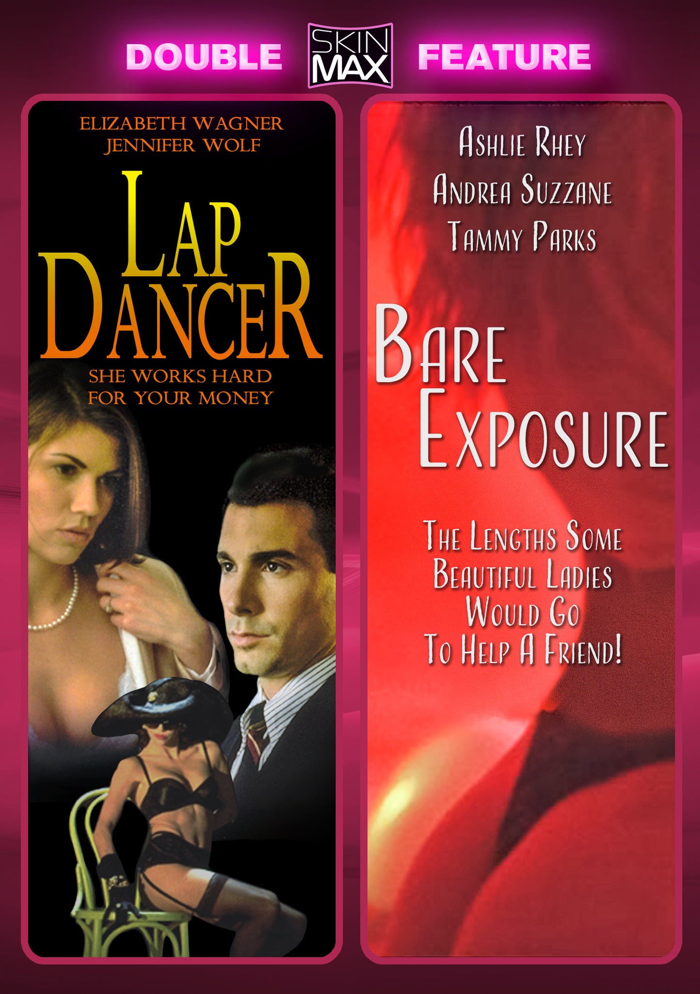 Lap Dancer + Bare Exposure SkinMax DVD [NEW]