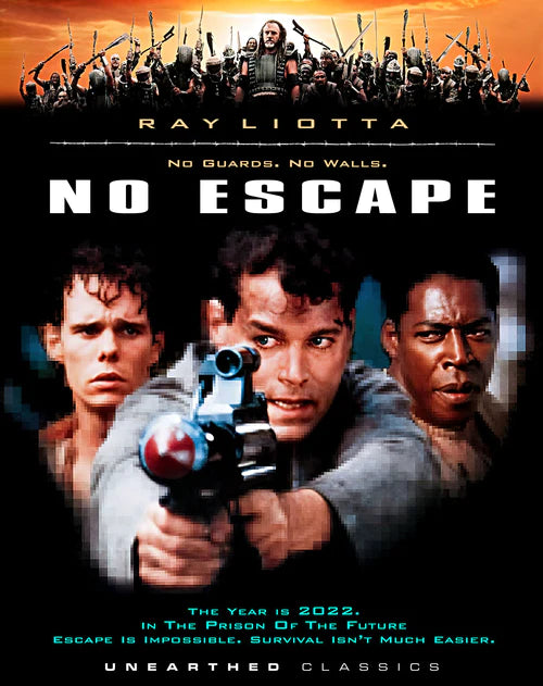 No Escape Unearthed Films Blu-Ray [NEW] [SLIPCOVER]
