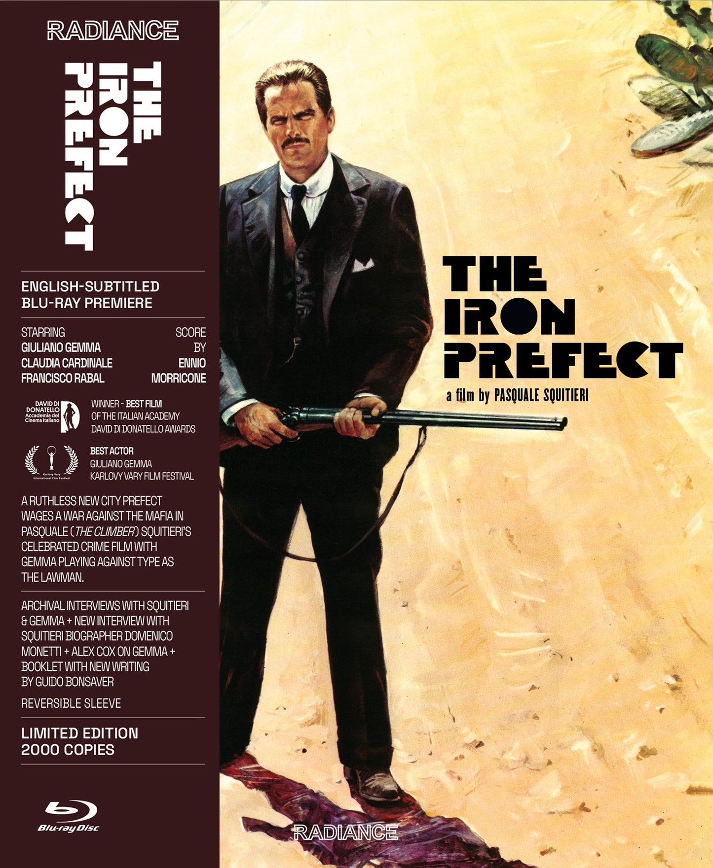 The Iron Prefect Limited Edition Radiance Films Blu-Ray [NEW]