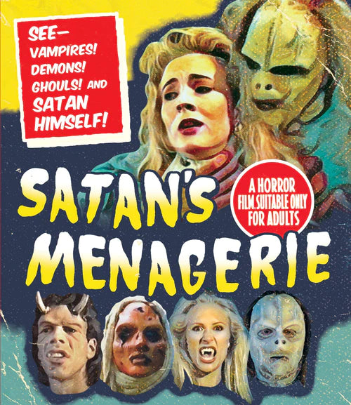 Satan's Menagerie Limited Edition VHShitfest Blu-Ray [NEW] [SLIPCOVER]