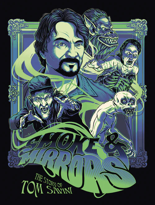 Smoke and Mirrors: The Story of Tom Savini Limited Edition Wild Eye Releasing Blu-Ray [NEW] [SLIPCOVER]