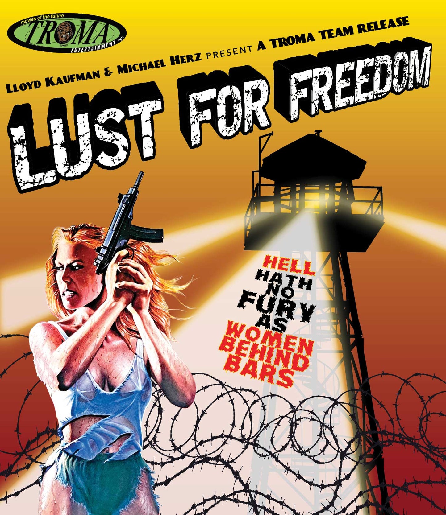 Lust for Freedom Troma Video Blu-Ray [NEW]