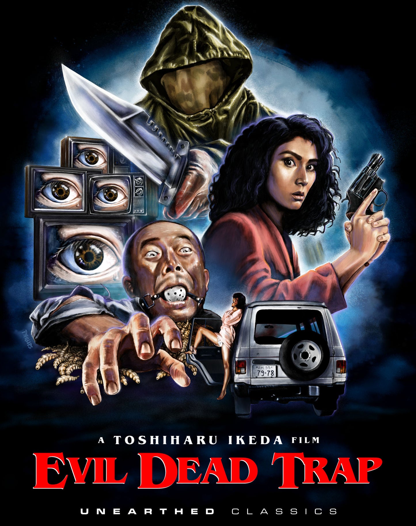 Evil Dead Trap Unearthed Films Blu-Ray [NEW] [SLIPCOVER]