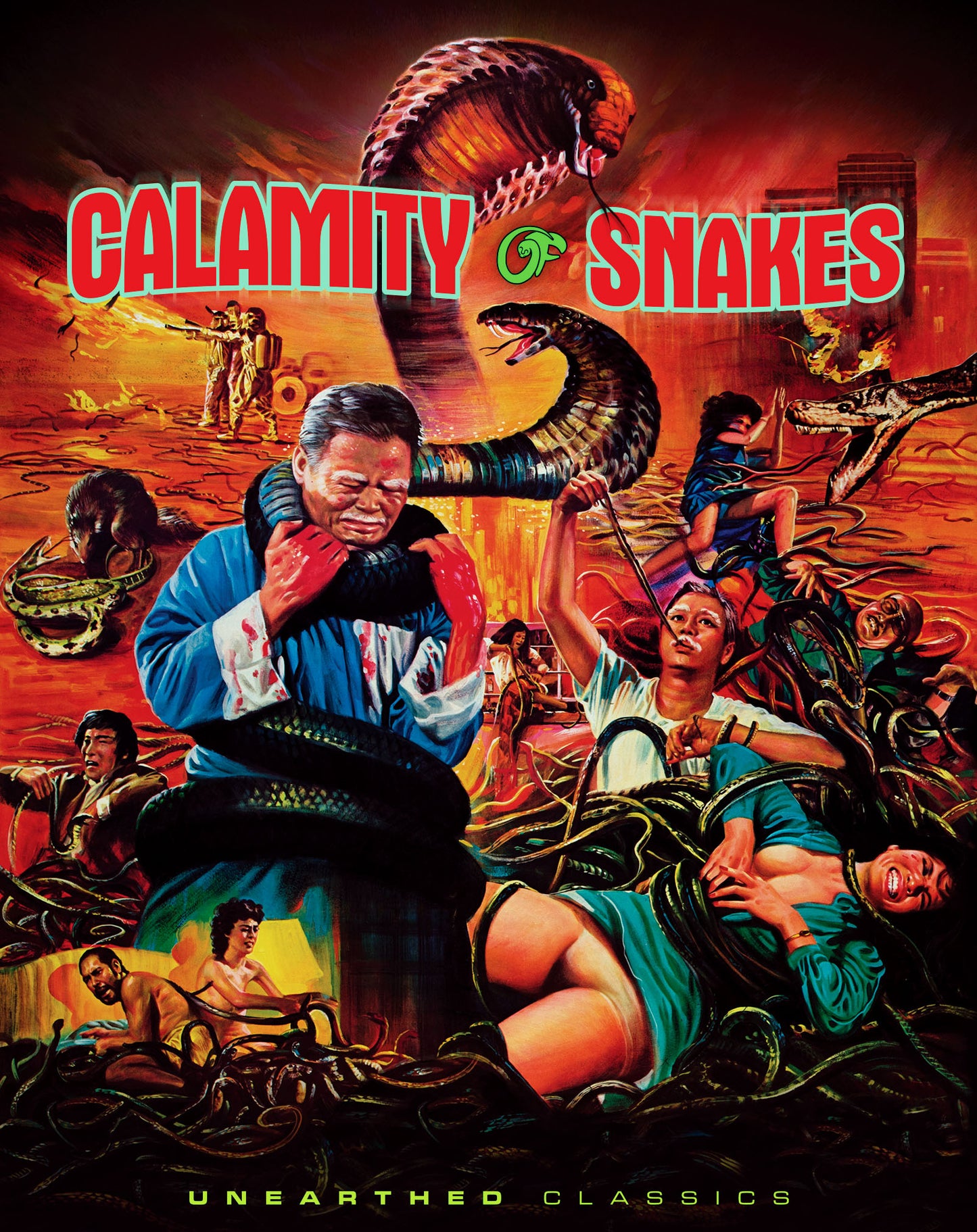 Calamity of Snakes Unearthed Films Blu-Ray [NEW] [SLIPCOVER]