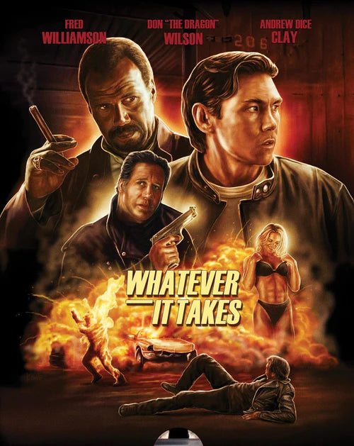 Whatever It Takes Limited Edition Vinegar Syndrome Blu-Ray [NEW] [SLIPCOVER]