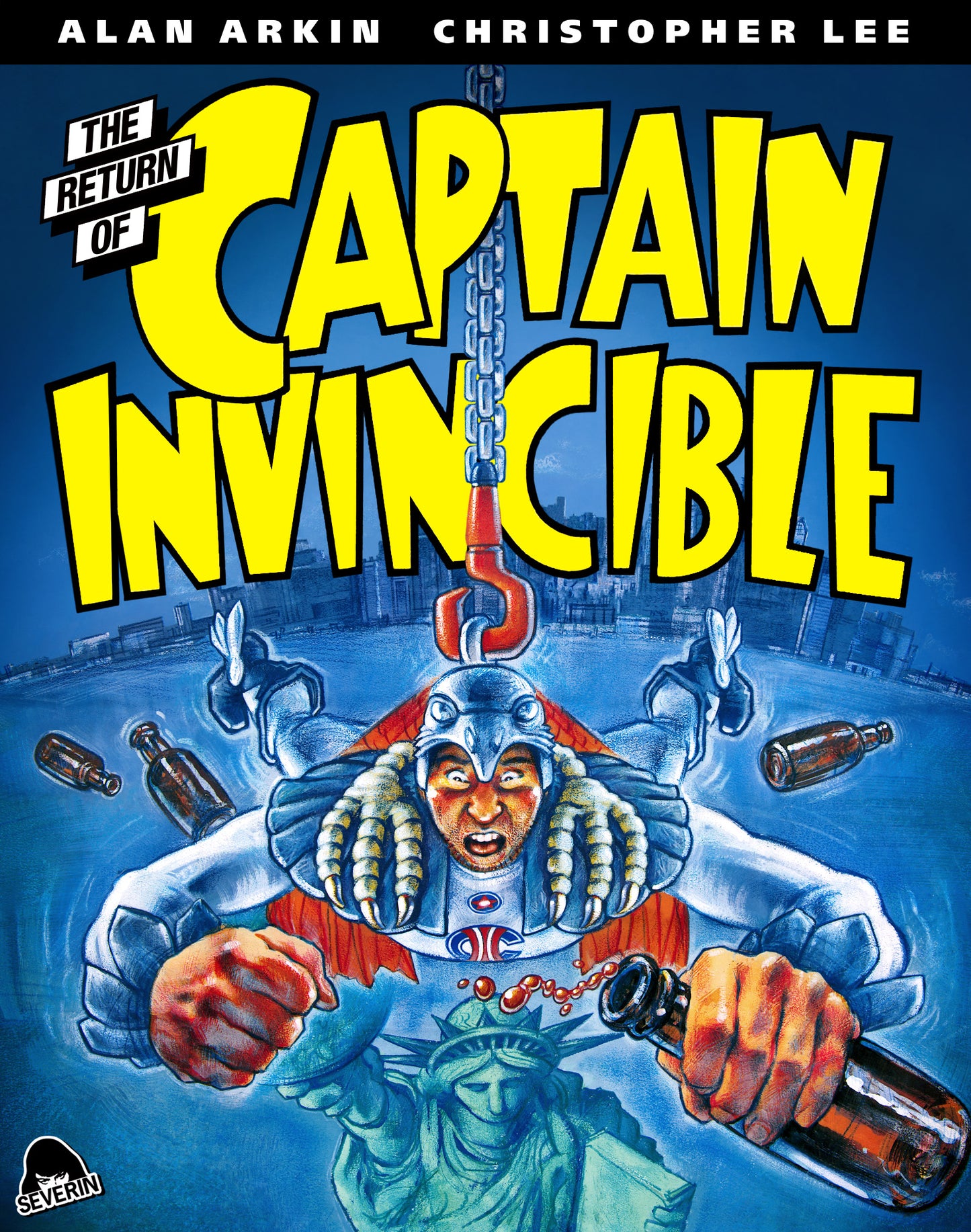 The Return Of Captain Invincible Limited Edition Severin Films Blu-Ray/CD [NEW]