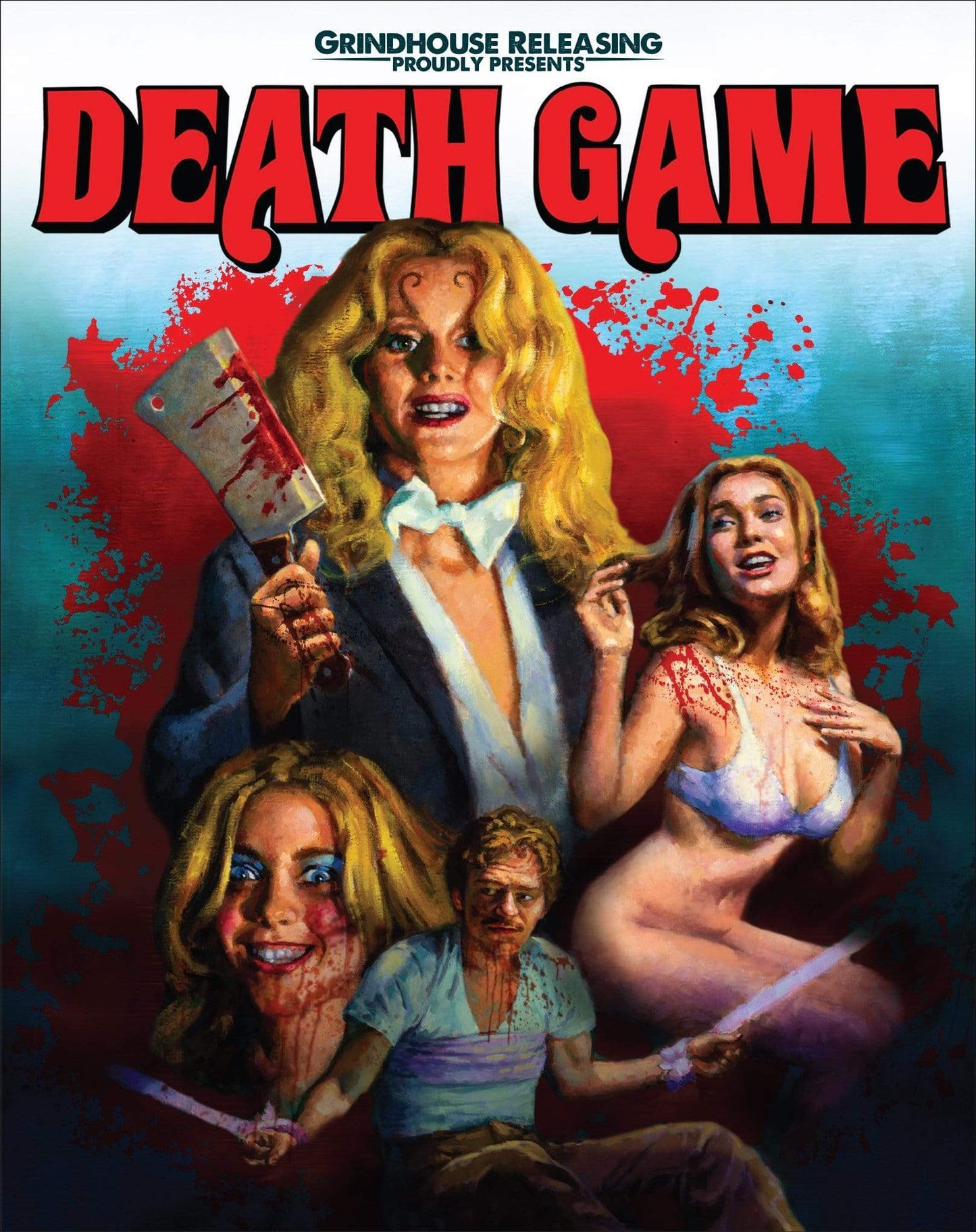 Death Game Limited Edition Grindhouse Releasing Blu-Ray [NEW] [SLIPCOVER]