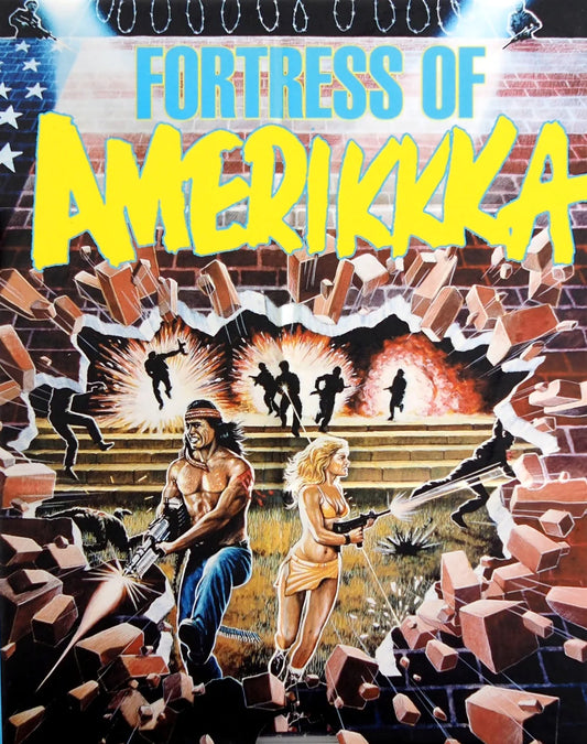 Fortress of Amerikkka Limited Edition Vinegar Syndrome Blu-Ray [NEW] [SLIPCOVER]