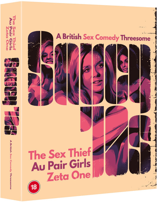 Saucy 70s! - A British Sex Comedy Threesome Limited Edition 88 Films Blu-Ray Box Set [NEW]