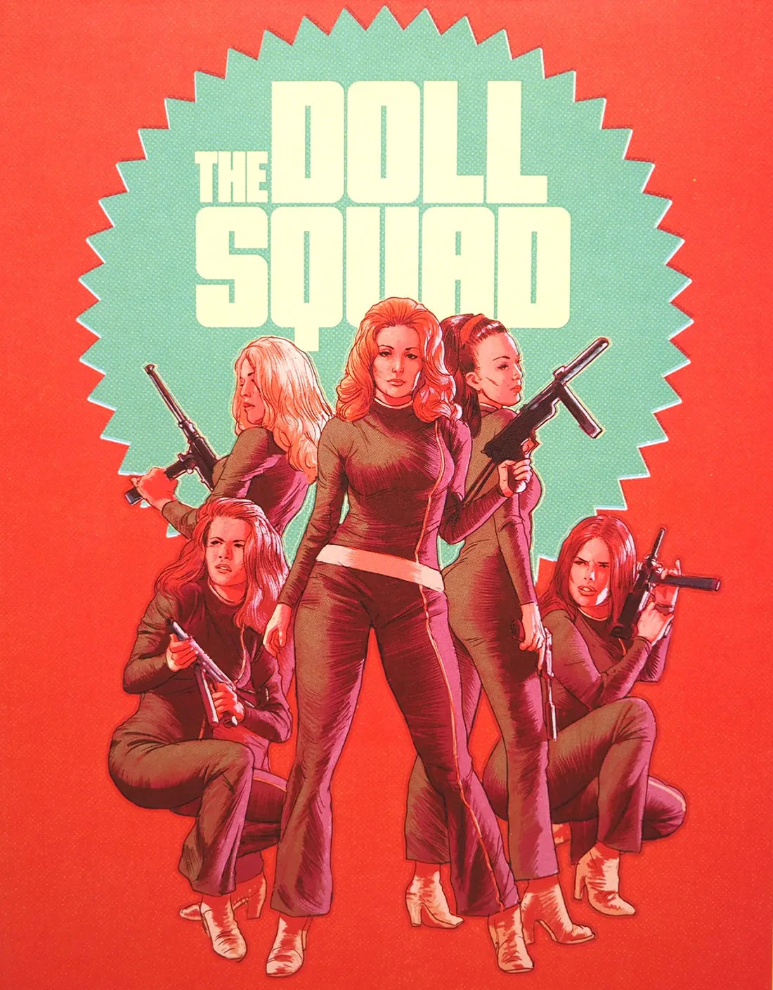 The Doll Squad / Mission: Killfast Limited Edition Vinegar Syndrome Blu-Ray [NEW] [SLIPCOVER]