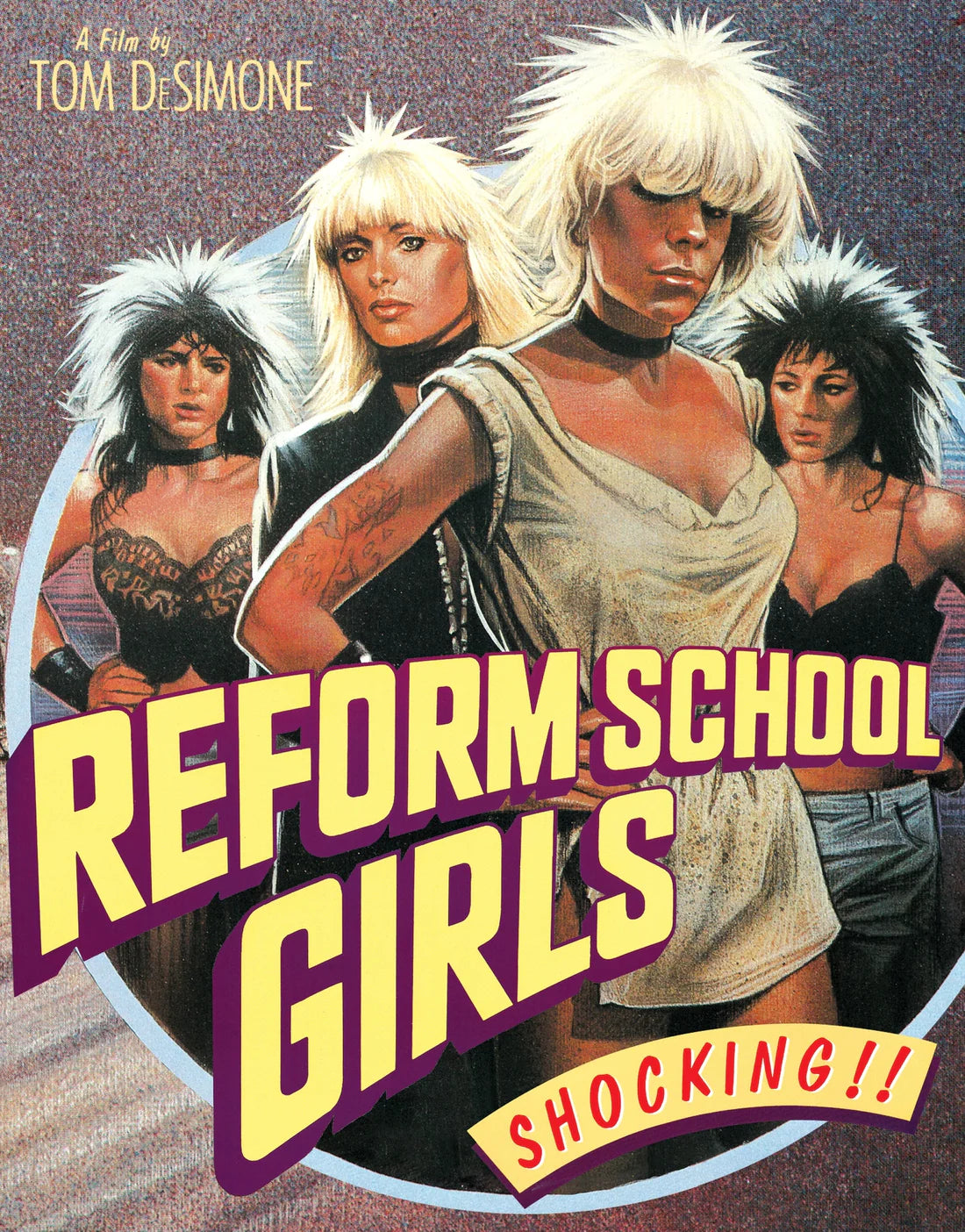 Reform School Girls Limited Edition Vinegar Syndrome Blu-Ray [NEW] [SLIPCOVER]