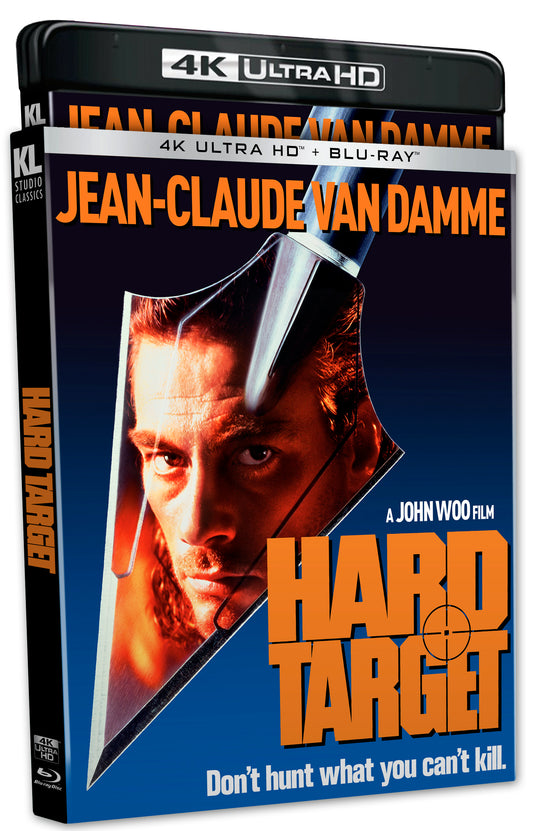 Hard Target Kino Lorber 4K UHD/Blu-Ray [NEW] [SLIPCOVER]