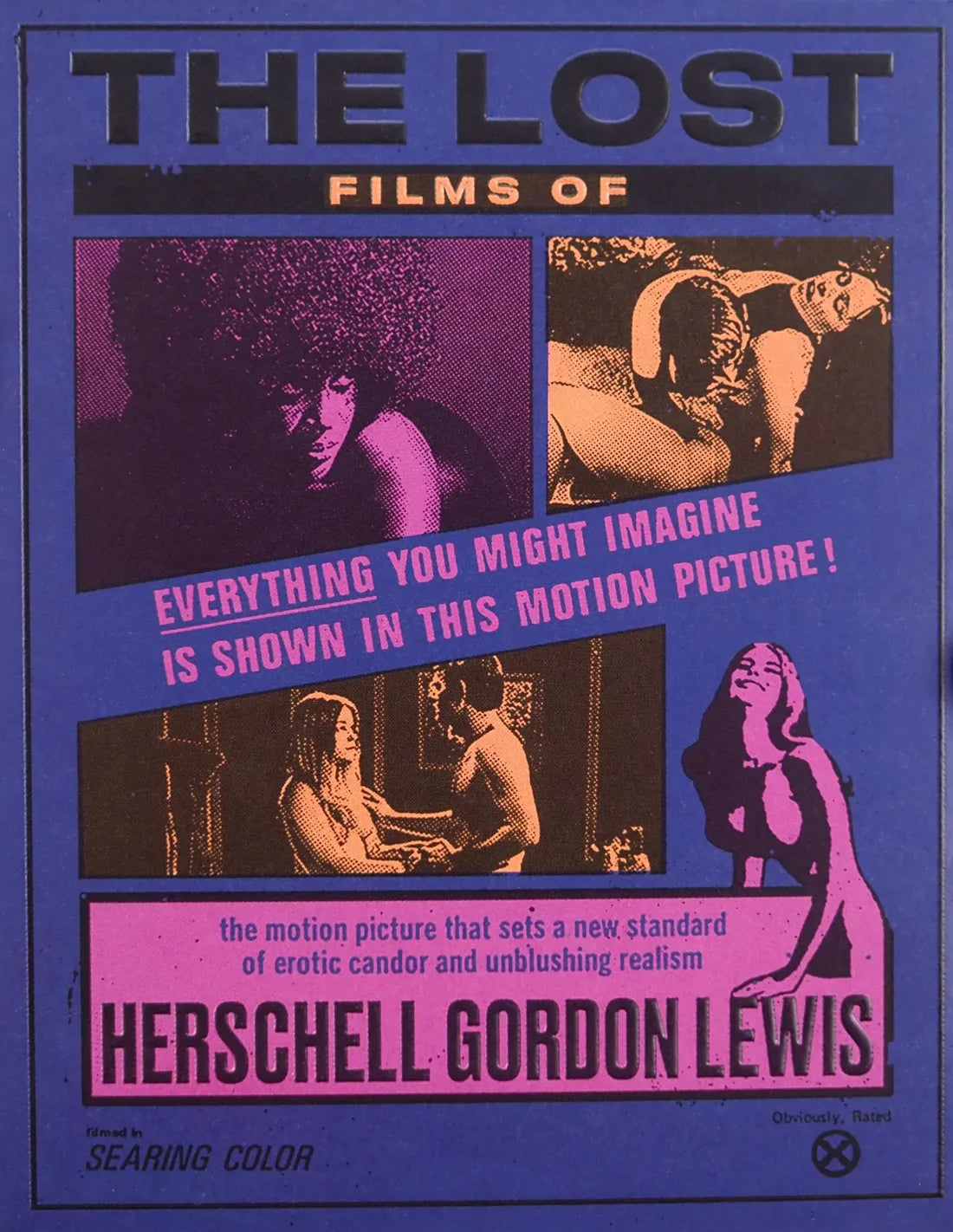 The Lost Films of Herschell Gordon Lewis Limited Edition Vinegar Syndrome Blu-Ray [NEW] [SLIPCOVER]