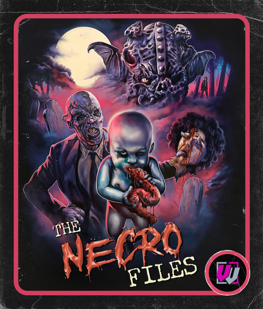 The Necro Files Limited Edition Visual Vengeance Blu-Ray [NEW] [SLIPCOVER]